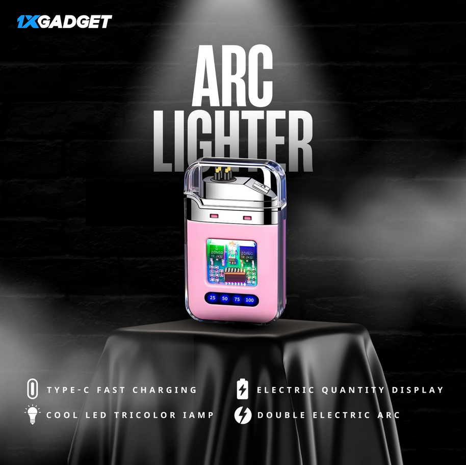 Rechargeable Transparent Electric ARC Lighter